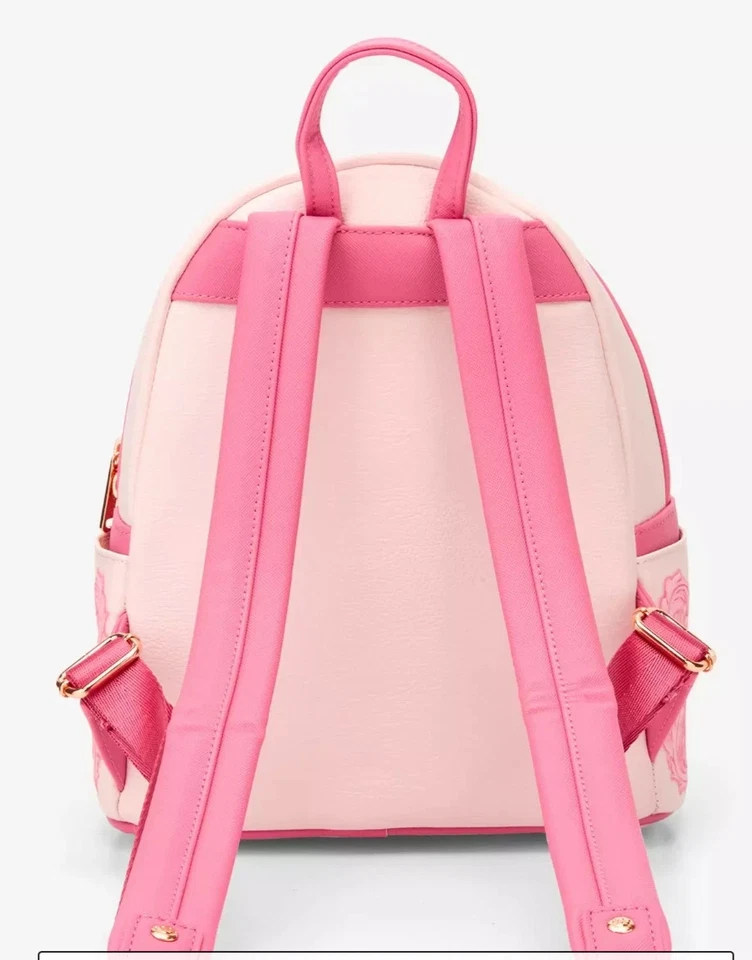 Mini Mochila Floral Loungefly Disney The Aristocats Marie Foto 2 de 4