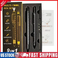9-in-1 Multifunctional Tool Pen: The Ultimate Gift for Men This Christmas