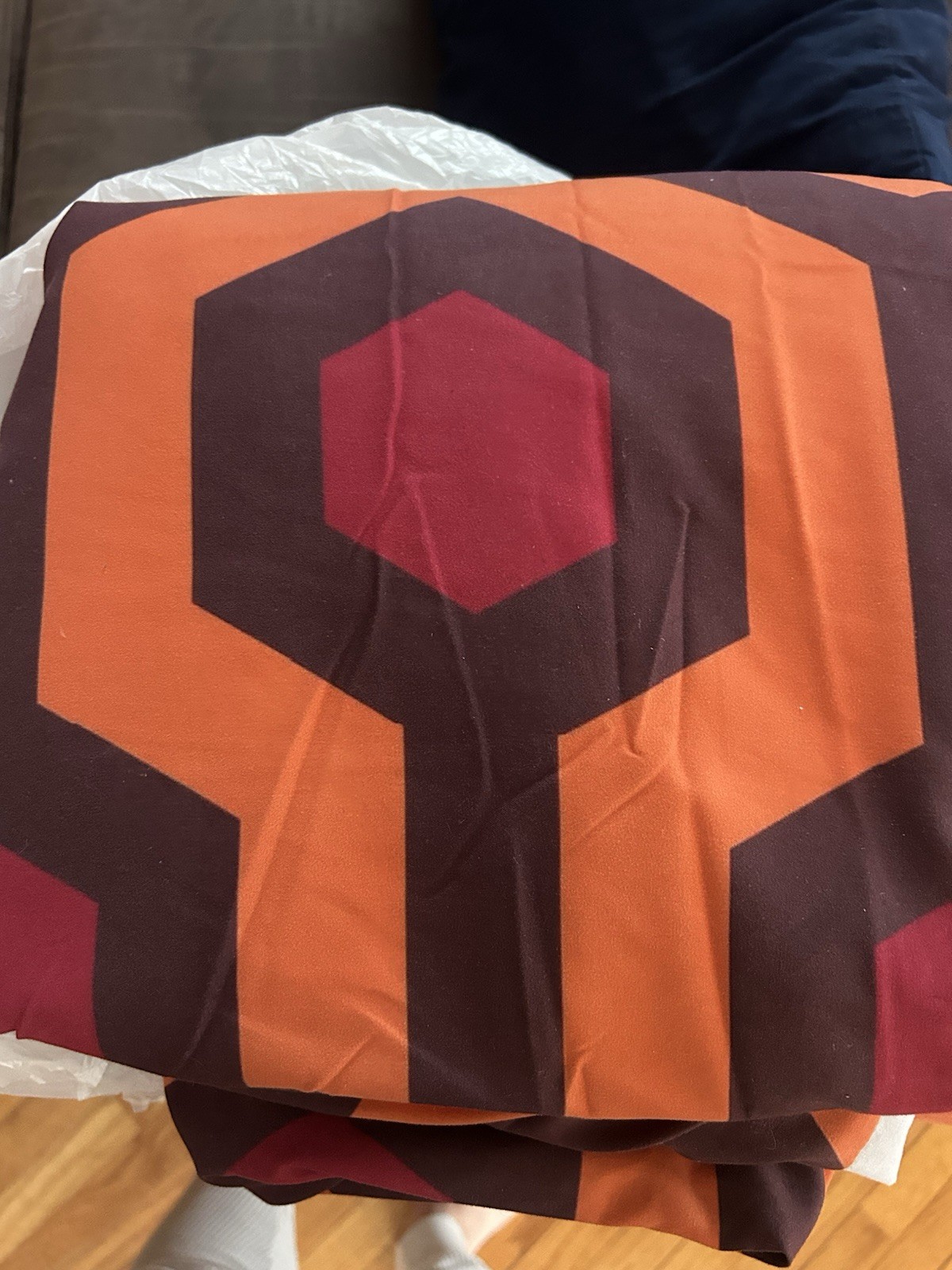 The Shining Duvet  Queen Cover 84” X 84” approximate Used