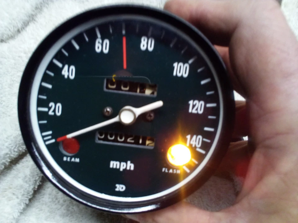 Спидометр Honda 750 CB750 K1 от оригинального производителя отремонтированный - Изображение 4 из 4