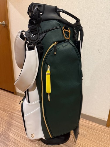 Bolsa de golf VESSEL PLAYER 5.0 PRO W Crosshatch Green Masters Stand