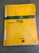OEM John Deere 3020 Dealer Parts Catalog PC-858 Serial No. up to 122999