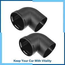 Universal Pack(2) Car Air Diesel Heater Duct  Pipe Single Elbow Outlet Connector