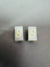 177 PCS 1 Digit 7-Segment LED Display Common Cathode Through Hole Mixed Lot