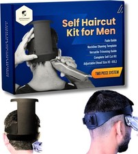 Self Haircut Kit for Men Kids Seniors 247 Groomed Fade  Neck Guide Tools DIY