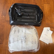 Delonghi BG24 Perfecto Die Cast Indoor Grill 16" X 12" electric home grill New