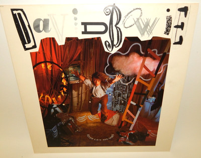 David Bowie Never Let Me Down LP Vinyl Album - 1987 Capitol Records