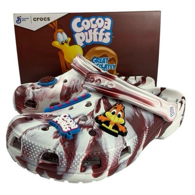 Crocs Classic Clog Cocoa Puffs Cereal Kids Grade School US Size 6 NEW IN BOX