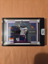 RONNY MAURICIO FULL COUNT SWATCHES 2024 Panini Three And Two /9 rc #FCS-RM METS