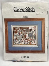 Better Homes And Gardens Cross Stitch Kit - TOOLS - Vintage 1995 Rare 049734 NEW