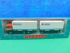 C08 Albedo 1:87 H0 800027 MAN Hängerzug DB Stückfracht OVP TOP