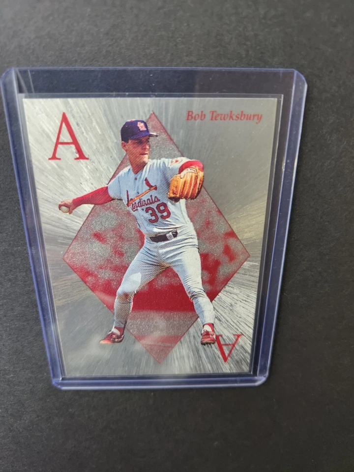 1992 Score Aces Bob Tewksbury Card # 15 St Louis Cardinals - Image 3 of 4