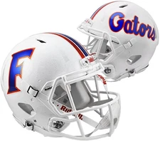 Florida Gators Riddell White Speed Authentic Helmet