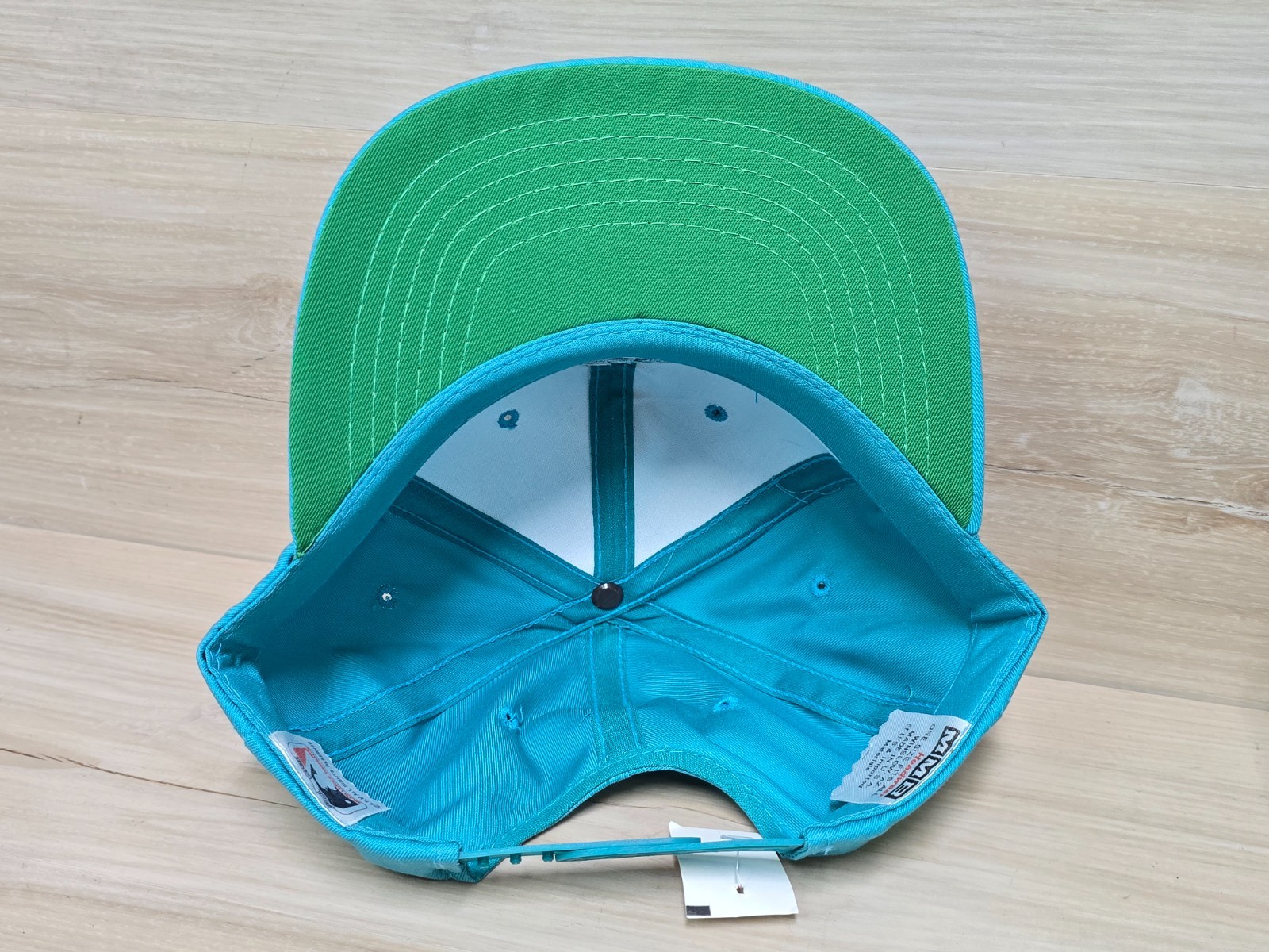 Vintage 90's MMB Headwear Florida Marlons Snapback Hat Cap New With Tags