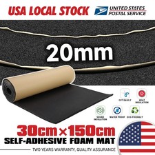 High Quality 12"x59" Adhesive Neoprene Rubber Sheet Sponge Foam Pad for Craft