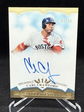 2011 Topps Tier One Carl Crawford Autograph 7/50