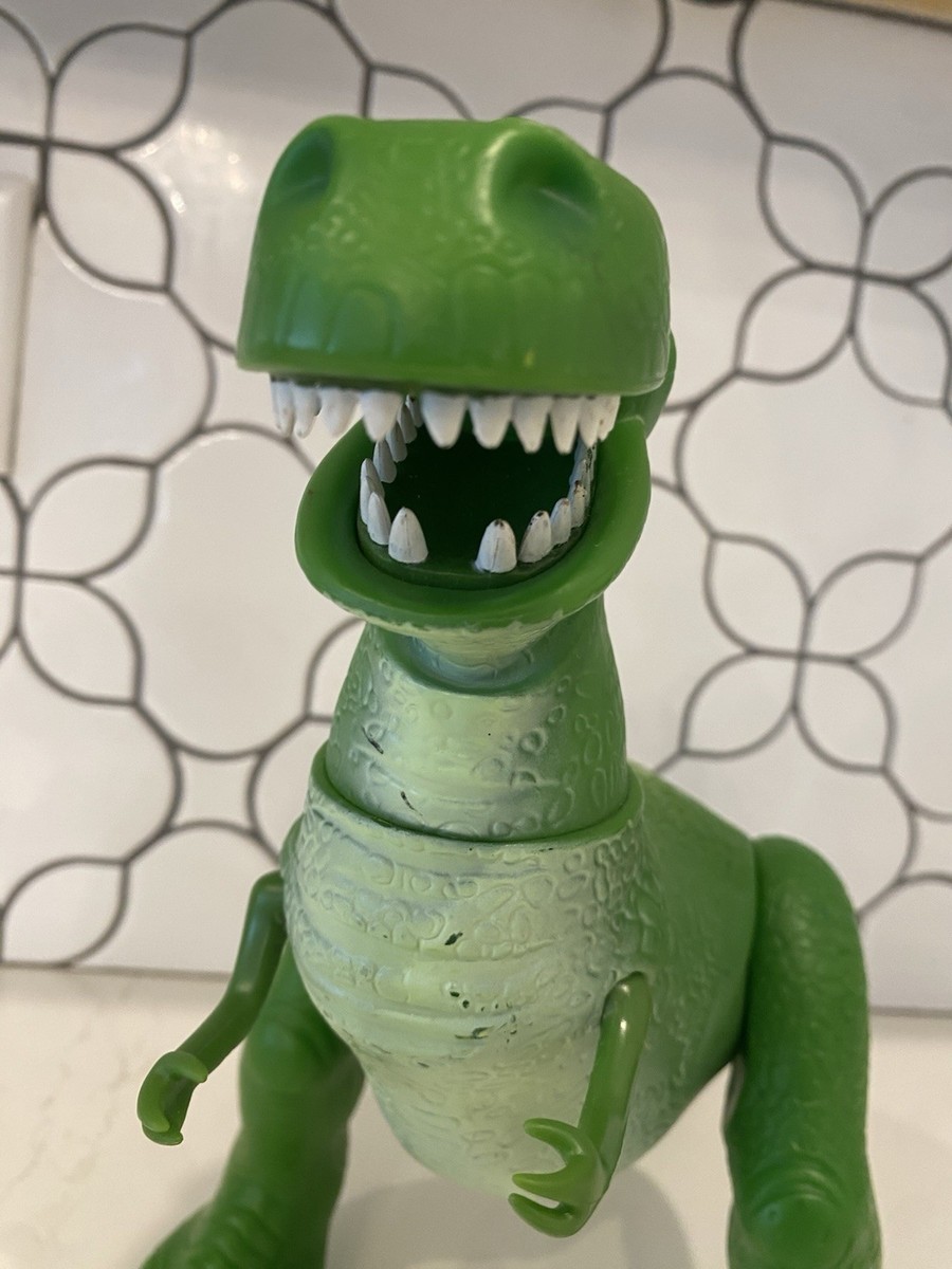 Disney Pixar Toy Story 4 REX pvc figure DINOSAUR Thinkway Toys w