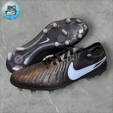 Nike Tiempo Legend 10 Elite FG Black Shadow Pack DV4328-003 Men's Size 6