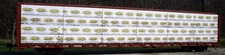 HO SCALE: "Long lake"  lumber load for Walthers, Atlas, ExactRail centerbeam