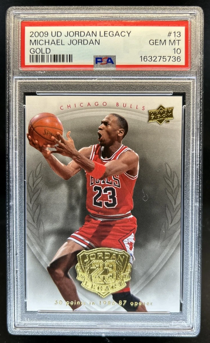 Michael Jordan PSA 10 Graded Basketball Trading Cards for sale | eBay