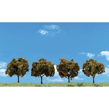 Woodland Scenics TR3592 Orange Trees 2" - 3" 4 Classics Tree