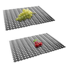 2Pack Kitchen Sink Mat for Stainless Steel/Ceramic Sinks, PVC Eco-friendly Pr...