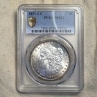 1891 CC $1 Morgan Silver Dollar PCGS MS62 – Carson City Key Date Morgan
