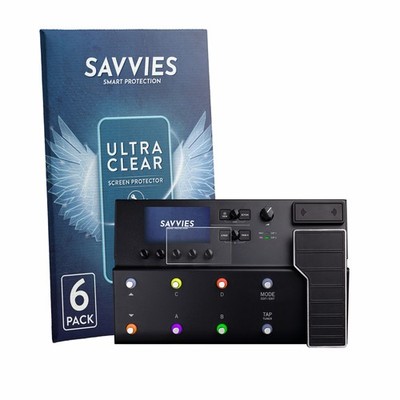 6x Schutzfolie für Line 6 POD Go Wireless Displayschutz