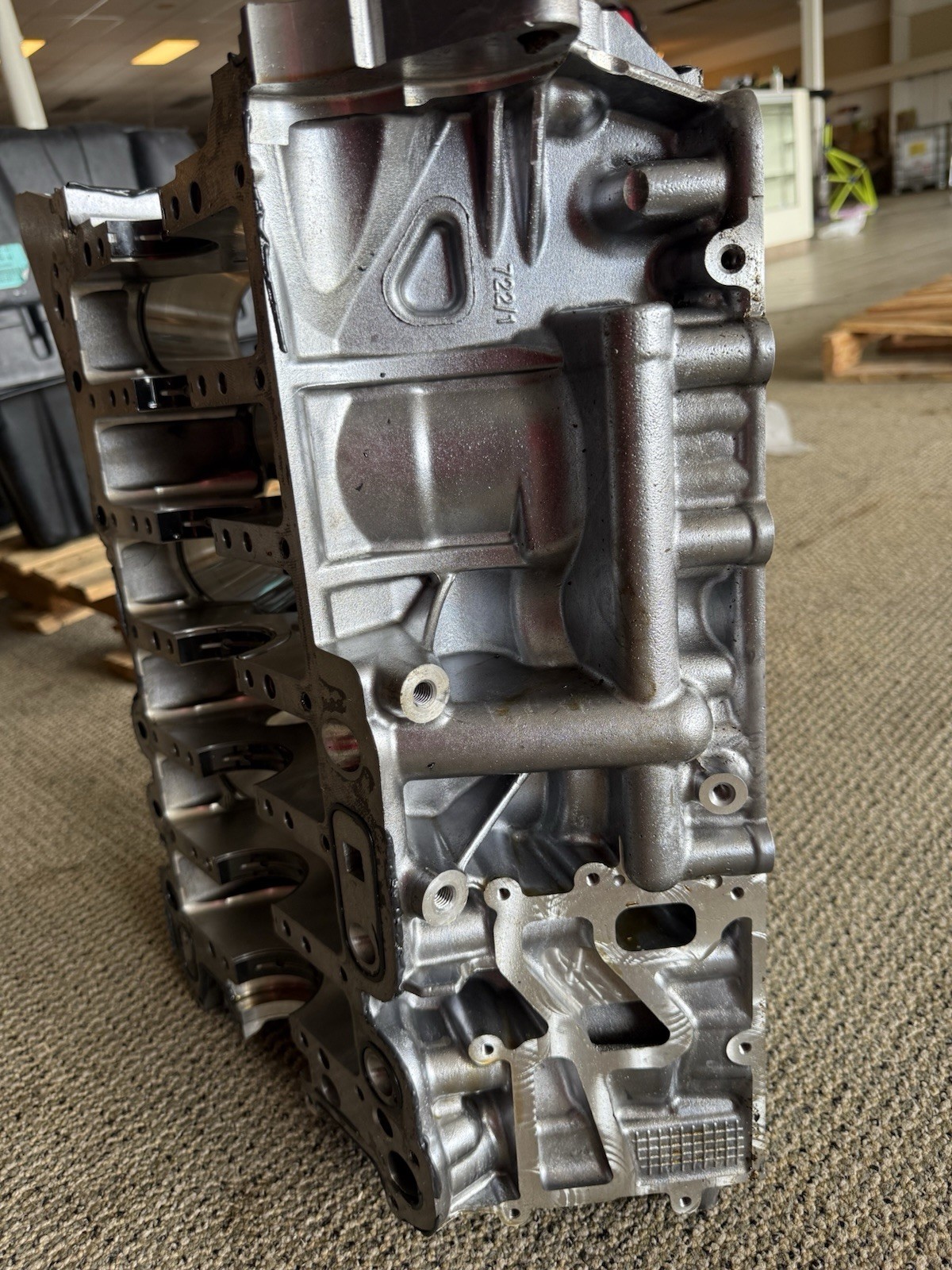 Bentley Bentayga 2017 Cylinder block P/N 07P103011AC