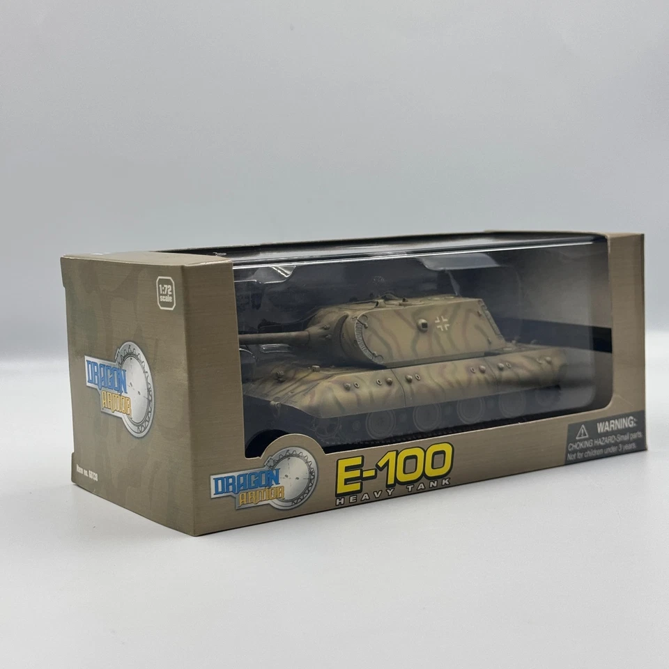 E-100 Heavy Tank – Dragon Armor scale 1:72 German Prototype Super-Heavy Tank - Image 2 of 4