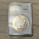 1883-O U.S. $1 Morgan Silver Dollar ANACS MS64 ~ Old Soapbox Holder