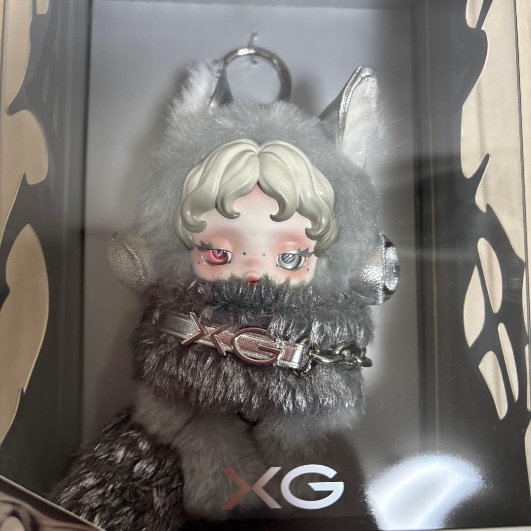 POP MART SKULLPANDA x XG Plush Pendant Doll Limited Japan Bonus