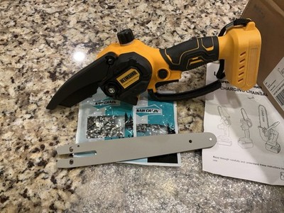Mini Chainsaw 8 In. Cordless, Brushless