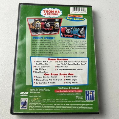 Thomas & Friends Percy's Chocolate Crunch DVD 2003 Storyteller