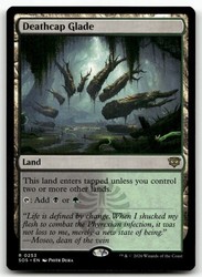 Deathcap Glade - Secrets of Strixhaven - Rare Land MTG