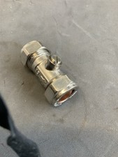 15mm Chrome Isolation Valve Ballofix Type Isolating Valve