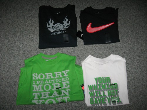 NIKE Boy's T-Shirts, Cotton/Blend, Short& Long Sleeve,NWT,MSRP-$18-$24 - Picture 3 of 69
