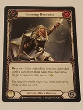 Ironsong Response (Red) WTR132 Mint Flesh And Blood Tcg Welcome To Rathe...