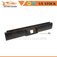 Rear Bumper Roll Pan w  License Plate Light For 1988-1998 Chevrolet C1500 K2500