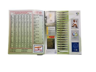 2006 FIFA World Cup Germany Panini Official Album Reprint Complete