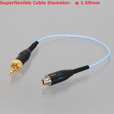 3.5mm stereo Locking Male Female Extension Cable Microphone Wireless Transmitter