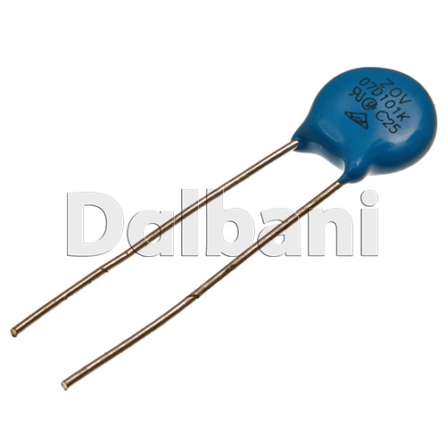 20pcs 07D101K Metal Oxide Varistor Dependent Resistor 100V 60VAC 85VDC