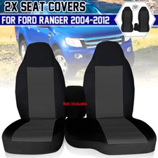 Fits Ford Ranger 2004-2012 6040 Highback Front Car Seat Covers Set Deep Gray Fits Ford Ranger 2004-2012 6040 Highback Front Car Seat Covers Set Deep Gray