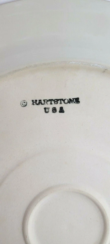 Plato de Cena Hartstone Cheyenne Estilo Azteca Patrón Firmado Pintado a Mano 11" Foto 3 de 4