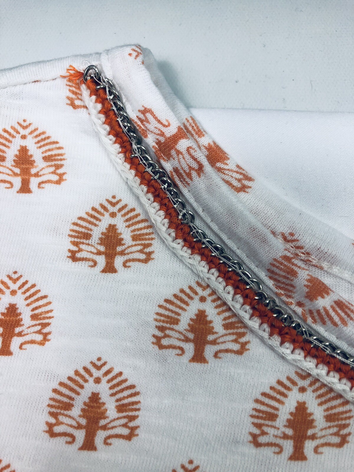 Sundance Women’s Top Tree Pattern Split Back Shor… - image 3