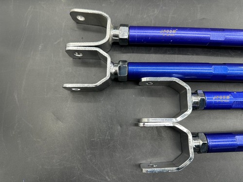 8 PCs Adjustable Camber Control Arm Set Toe Arm for Tesla Model 3/ Model Y 2019- - Foto 5 di 8