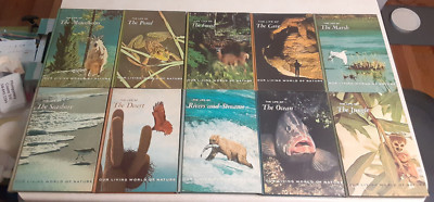 Our Living World of Nature THE LIFE OF Series Books Lot Set McGraw-Hill 1960s