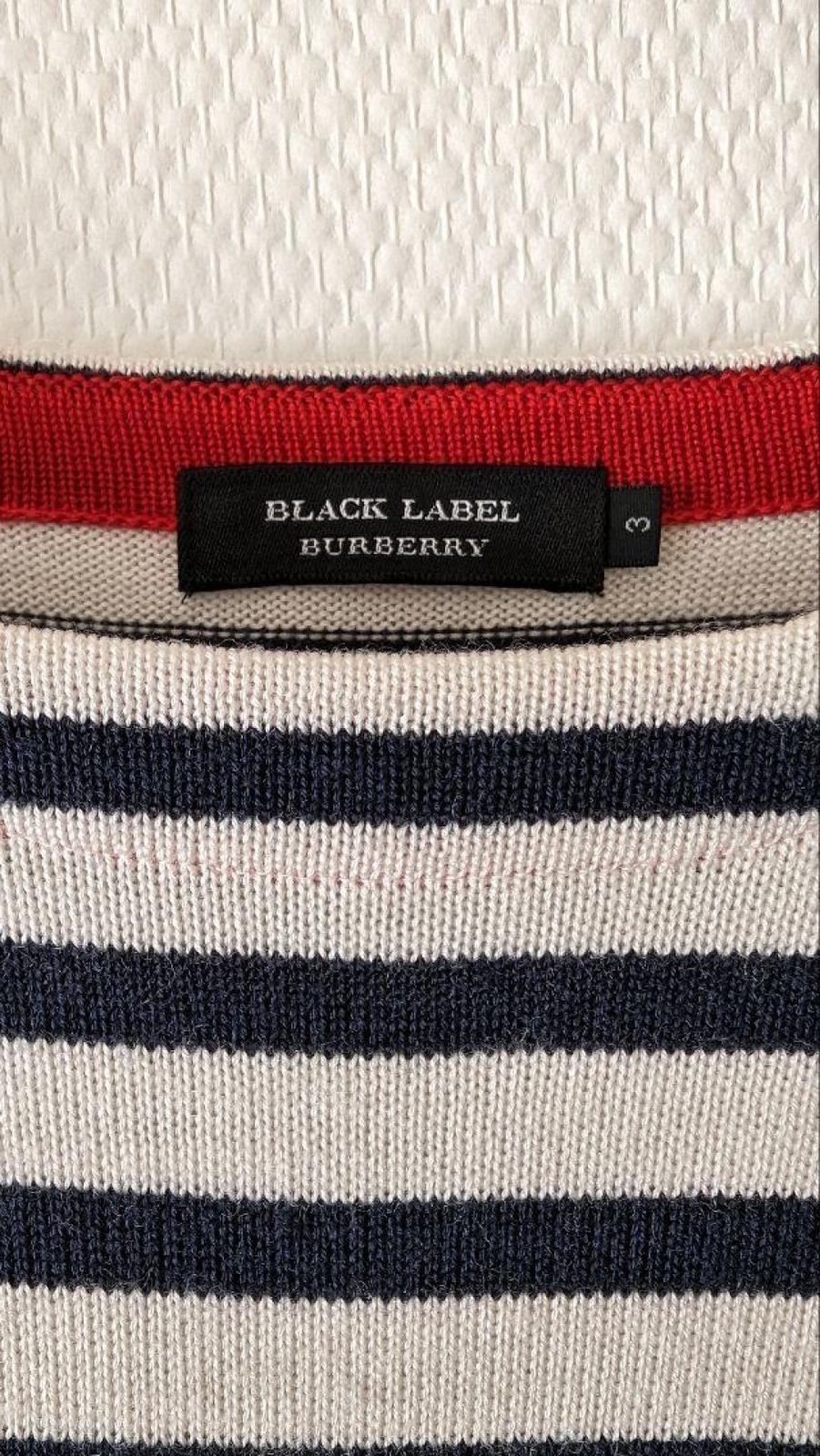Burberry knit sweater Men's Fashion from Japan