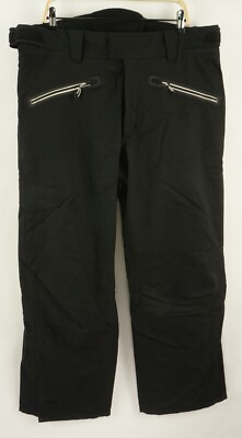 Eider Defender 2LS Snow Ski Pants Men's XL Black Adjustable Lined Waterproof