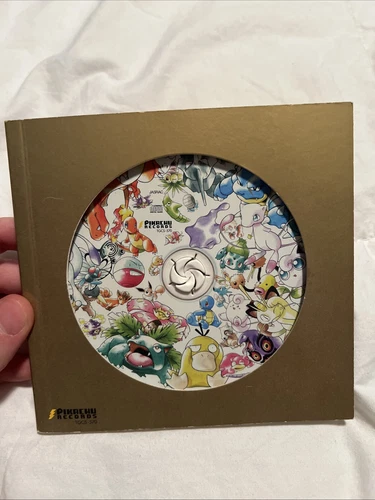 Pikachu Records Japanese Edition CD Compact Disc Media Factory
